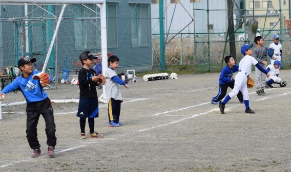 体験入団練習会（３月15日）